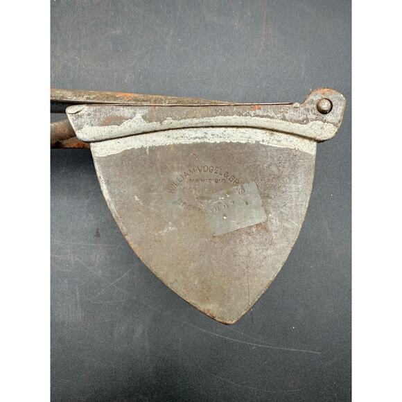 Antique “Henis Press” Pressing Tool by William Vogel & Co. Brooklyn NY - Picture 5 of 9